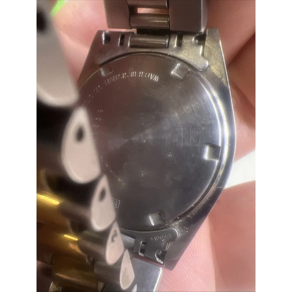 Seiko SQ Men's Two-Tone Day/Date Quartz‎ Watch 5Y23-8A69 Parts